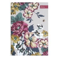 Cambridge Floral Pattern A4 Casebound Notebook By Joules